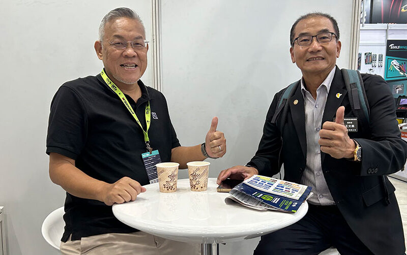 2025台灣國際五金工業展|與雷射鈑金協會理事長合影